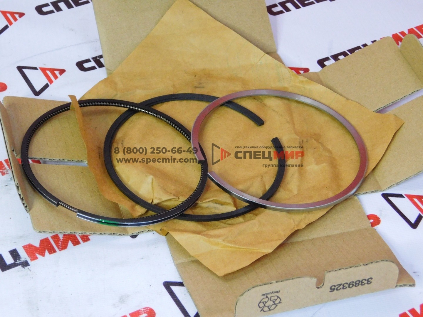 Кольца поршневые (комплект) Cummins ISX15 QSX15 4309442,4089154,4025210,3800609  1