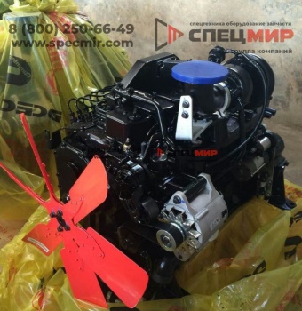 Двигатель в сборе, Cummins 6BTA5.9-C170 (Евро-2)